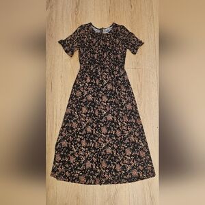 Floral Smoked Women's Dress